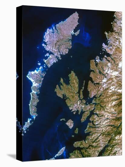 True-colour Satellite Image of Northwest Scotland-PLANETOBSERVER-Premier Image Canvas