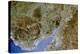 True-colour Satellite Image of Severn Estuary, UK-PLANETOBSERVER-Premier Image Canvas