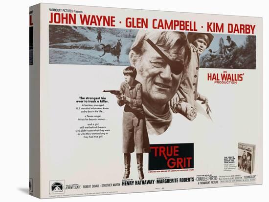 True Grit [1969], Directed by Henry Hathaway.-null-Premier Image Canvas