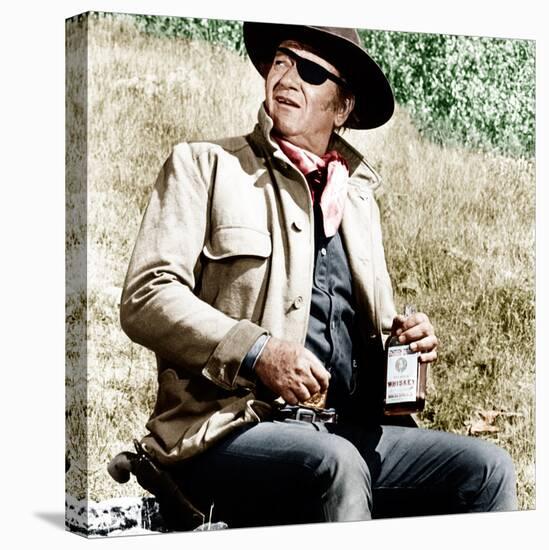 TRUE GRIT, John Wayne, 1969-null-Stretched Canvas