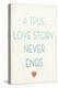 True Love Story-Kindred Sol Collective-Stretched Canvas