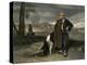 Truffle Hunting Pig 19C-null-Stretched Canvas