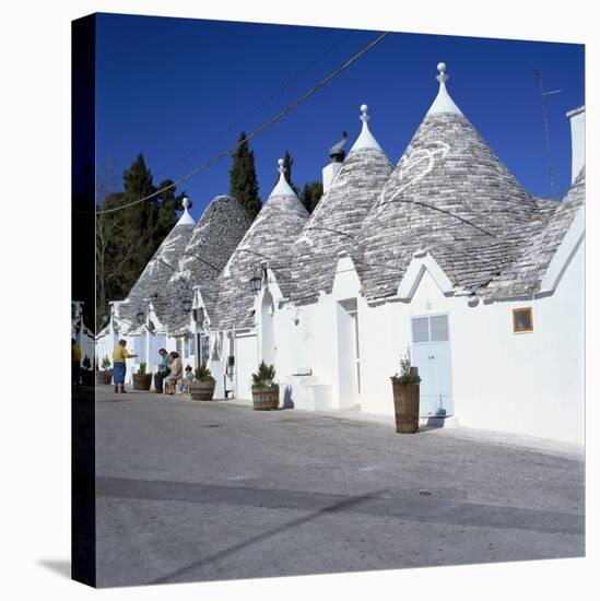 Trulli Houses of Alberobello, UNESCO World Heritage Site, Puglia, Italy, Europe-Tony Gervis-Premier Image Canvas