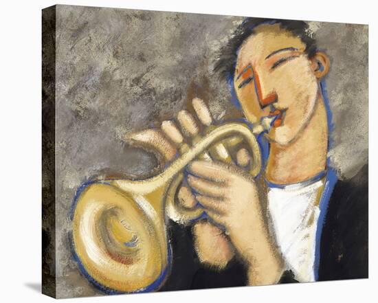 Trumpet-Marsha Hammel-Stretched Canvas