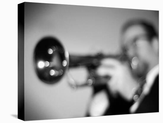 Trumpeter 2 BW-John Gusky-Premier Image Canvas