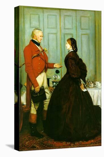 Trust Me-John Everett Millais-Stretched Canvas