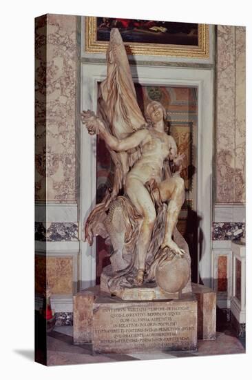 Truth Unveiled by Time, circa 1645-52-Giovanni Lorenzo Bernini-Premier Image Canvas