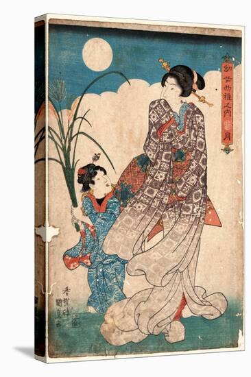 Tsuki-Utagawa Kunisada-Premier Image Canvas