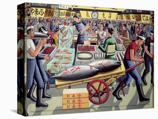 Tsukiji Fish Market, 2005-PJ Crook-Premier Image Canvas