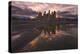 Tufas at Sunset on Mono Lake at Sunset, Sierra Nevada, CA-Sheila Haddad-Premier Image Canvas