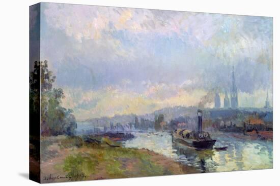 Tug-Boats at Rouen, 1903-Albert-Charles Lebourg-Premier Image Canvas
