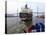 Tugboat and Freighter in Harbour, Hamburg Seaport, Germany, Europe-Hans Peter Merten-Premier Image Canvas