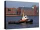 Tugboat on River Elbe, Hamburg Harbour, Germany, Europe-Hans Peter Merten-Premier Image Canvas