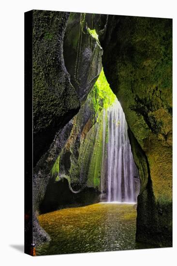 Tukad Cepung Waterfall in the central mountains of Bali, Indonesia.-Greg Johnston-Premier Image Canvas