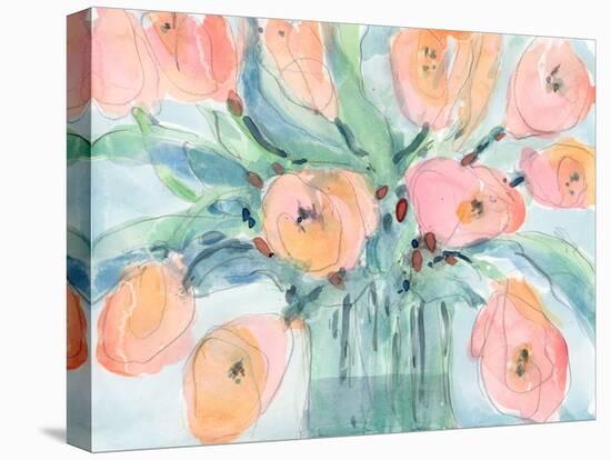 Tulip Bouquet III-Samuel Dixon-Stretched Canvas