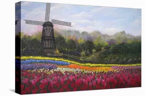 Tulip Garden-Bonnie B. Cook-Premier Image Canvas