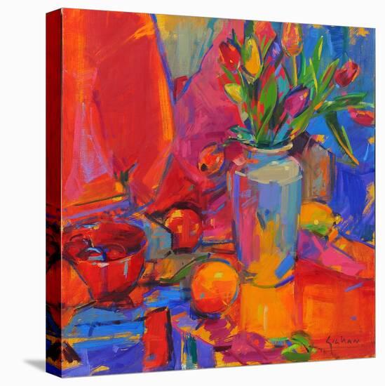 Tulip Odyssey, 2024 (Oil on Canvas)-Peter Graham-Premier Image Canvas