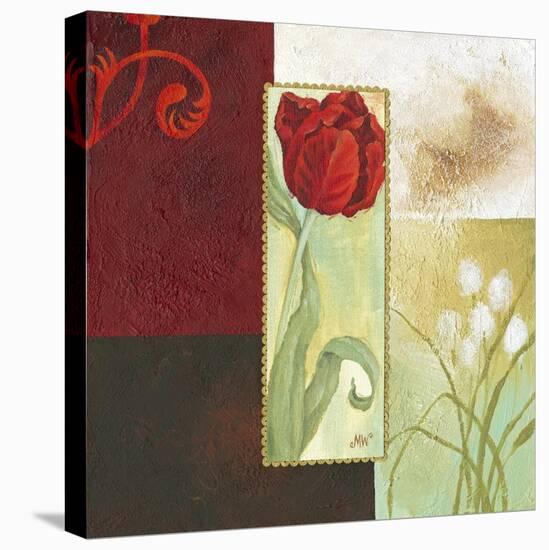 Tulip Square I-Maria Woods-Stretched Canvas