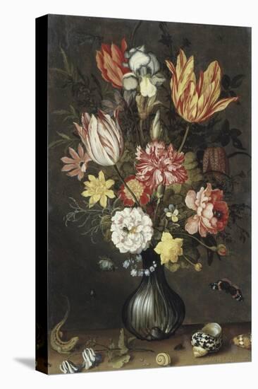 Tulips, Carnations, an Iris-Balthasar van der Ast-Premier Image Canvas