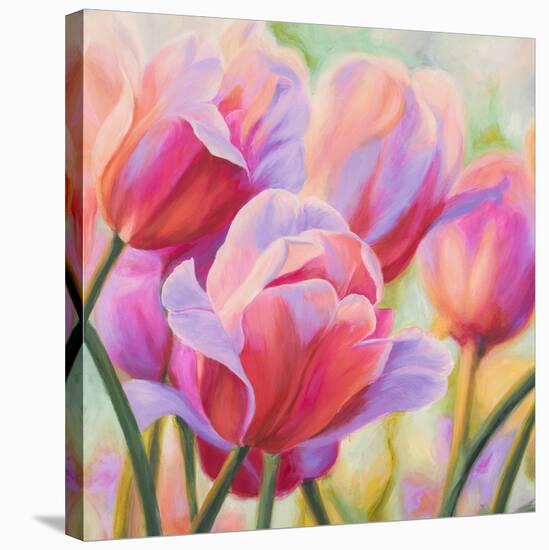 Tulips in Wonderland I-Cynthia Ann-Stretched Canvas