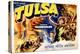 Tulsa, Robert Preston, Susan Hayward, 1949-null-Stretched Canvas