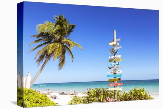 Tulum beach, Quintana Roo, Mexico-Matteo Colombo-Premier Image Canvas