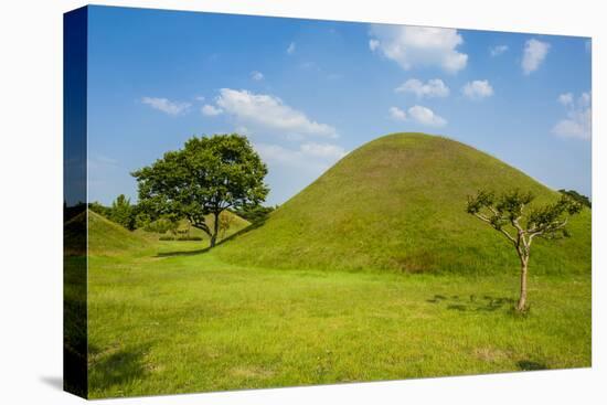 Tumuli Park with its Tombs from the Shilla Monarchs, Gyeongju, South Korea-Michael Runkel-Premier Image Canvas