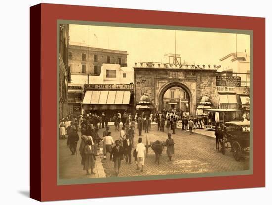 Tunis, La Porte De France, Tunisia-Etienne & Louis Antonin Neurdein-Premier Image Canvas