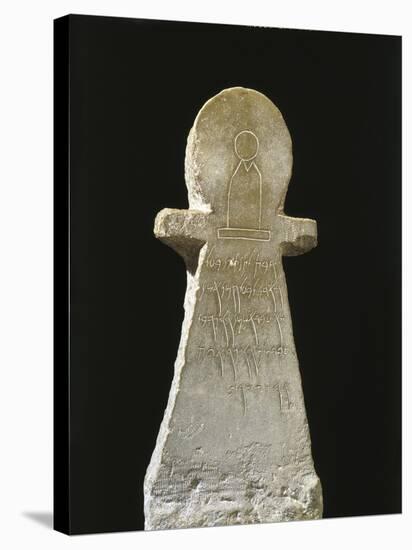 Tunisia, Carthage, Tophet, Votive Stele with an Inscription to Goddess Tanit-null-Premier Image Canvas