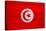 Tunisia Flag Design with Wood Patterning - Flags of the World Series-Philippe Hugonnard-Stretched Canvas