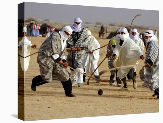 Tunisian Men Play Oggaf-null-Premier Image Canvas