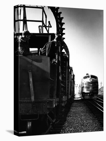 Tunnel Clearance Car: the B&O No. Ce-15: the Leaping Lena-null-Premier Image Canvas