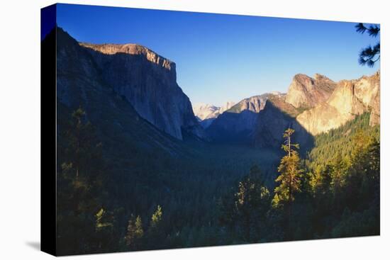 Tunnel View of the Yosemite Valley California-George Oze-Premier Image Canvas