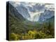 Tunnel View Sun Rays-John Gavrilis-Premier Image Canvas