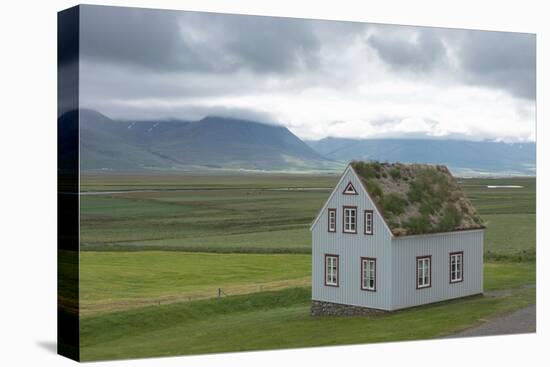 Turf House Glaumbaer, Lonesome House-Catharina Lux-Premier Image Canvas