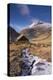 Turf roofed hut in the ancient village of Saksun on the island of Streymoy, Faroe Islands, Denamrk,-Adam Burton-Premier Image Canvas