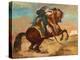 Turk Mounted on Chestnut Coloured Horse, C. 1810-Theodore Gericault-Premier Image Canvas
