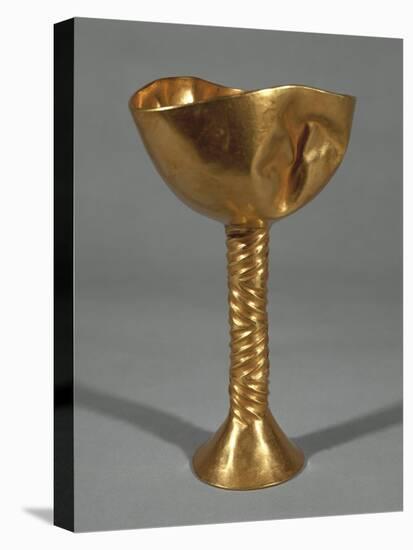 Turkey, Alaca Hoyuk, Gold Goblet with Spiral Stem-null-Premier Image Canvas