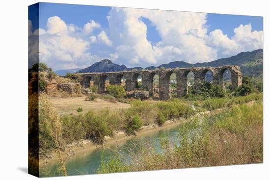 Turkey, Anatolia, Antalya, Aspendos Aqueduct over River Eurmedon.-Emily Wilson-Premier Image Canvas