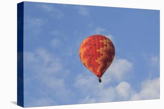 Turkey, Anatolia, Cappadocia, Goreme. Hot air balloons flying above the valley.-Emily Wilson-Premier Image Canvas