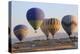 Turkey, Anatolia, Cappadocia, Goreme. Hot air balloons flying above the valley.-Emily Wilson-Premier Image Canvas