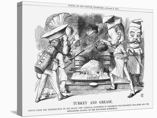 Turkey and Grease, 1869-John Tenniel-Premier Image Canvas