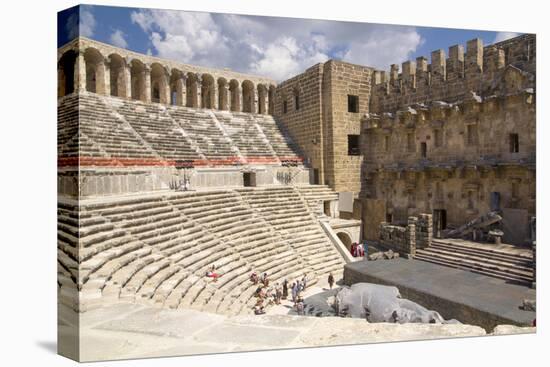 Turkey, Aspendos. Aspendos Theater in Anatolia-Emily Wilson-Premier Image Canvas