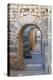 Turkey, Izmir, Bergama, Pergamon. Arches of the sanctuary of Trajan.-Emily Wilson-Premier Image Canvas