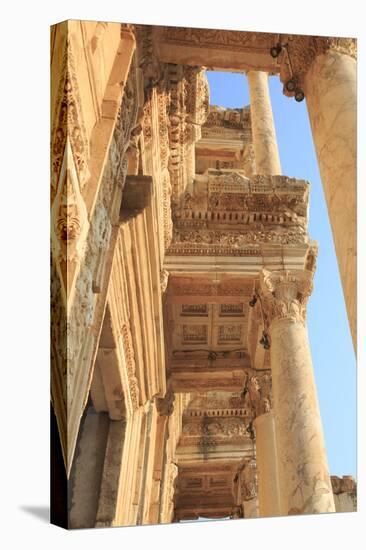 Turkey, Izmir, Selcuk, ancient city Ephesus. Library of Celsus.-Emily Wilson-Premier Image Canvas