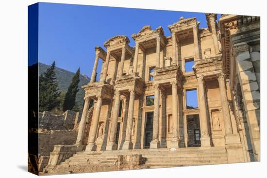 Turkey, Izmir, Selcuk, ancient city Ephesus. Library of Celsus.-Emily Wilson-Premier Image Canvas