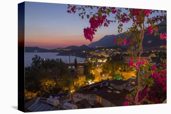 Turkey, Kas. Sunset over Kas-Emily Wilson-Premier Image Canvas