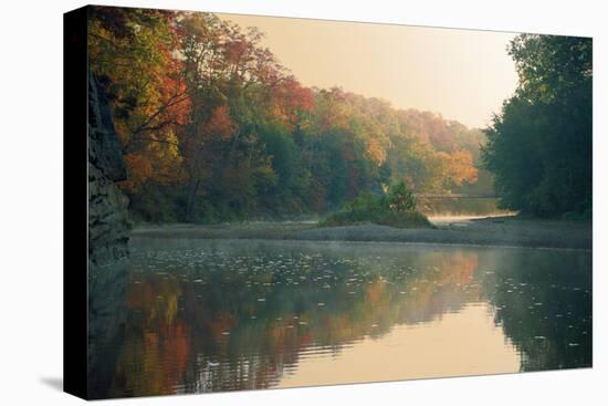 Turkey Run State Park, Indiana, USA-Anna Miller-Premier Image Canvas