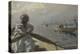 Turkish Boatman in the Constantinople Harbour, 1886 (W/C on Paper)-Anders Leonard Zorn-Premier Image Canvas