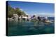 Turquoise Clear Water and Granite Rocks, Mumbo Island, Cape Maclear, Lake Malawi, Malawi, Africa-Michael Runkel-Premier Image Canvas